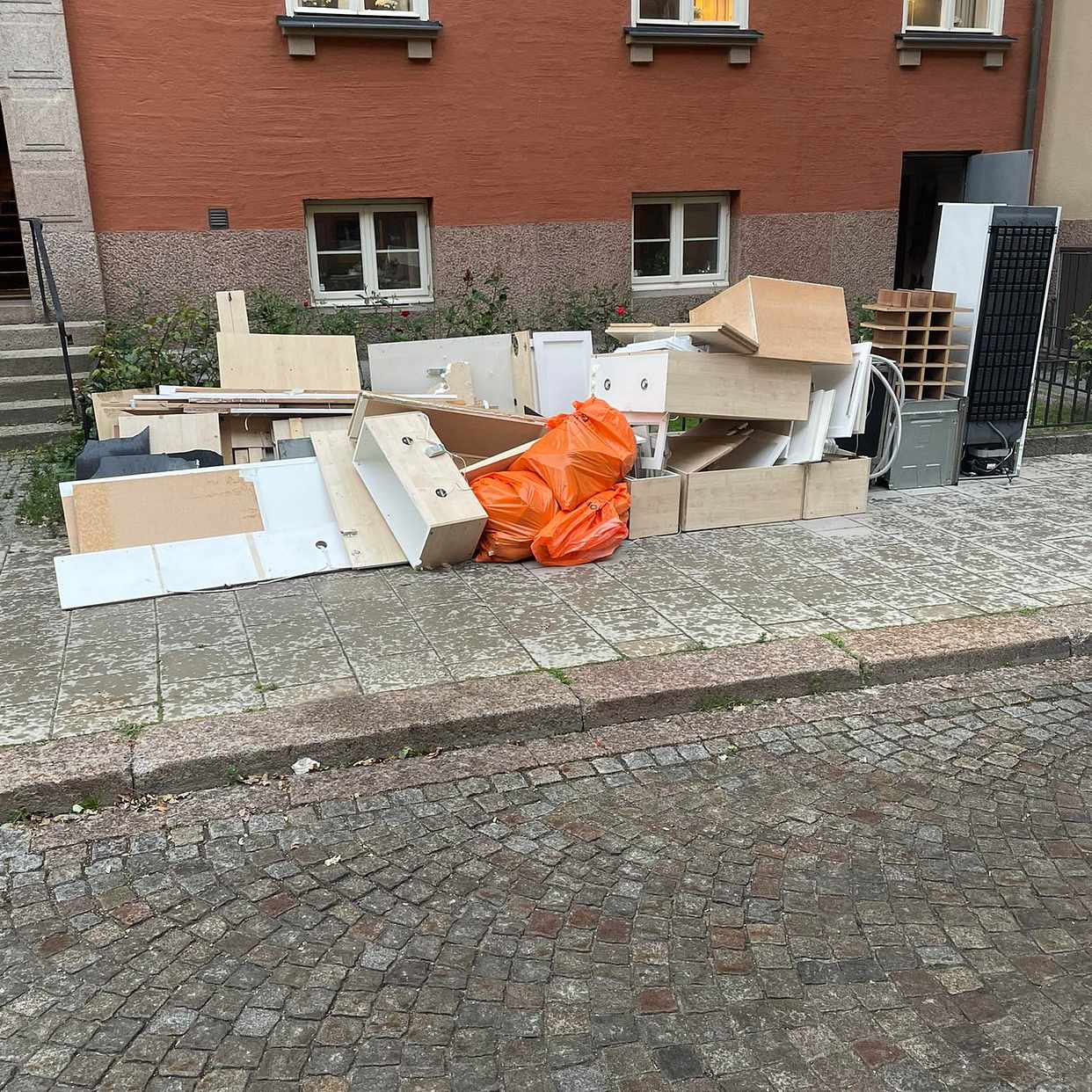 image of Hämtning rivet kök - Stockholm