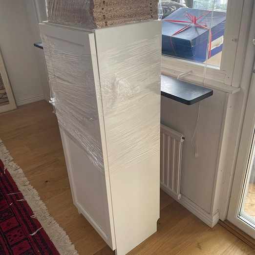 image of White IKEA Cabinet - Solna