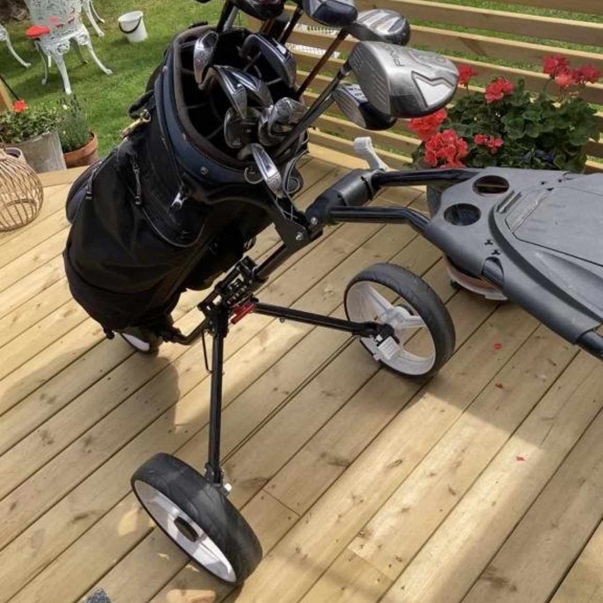 image of Golfbag o golfvagn - 