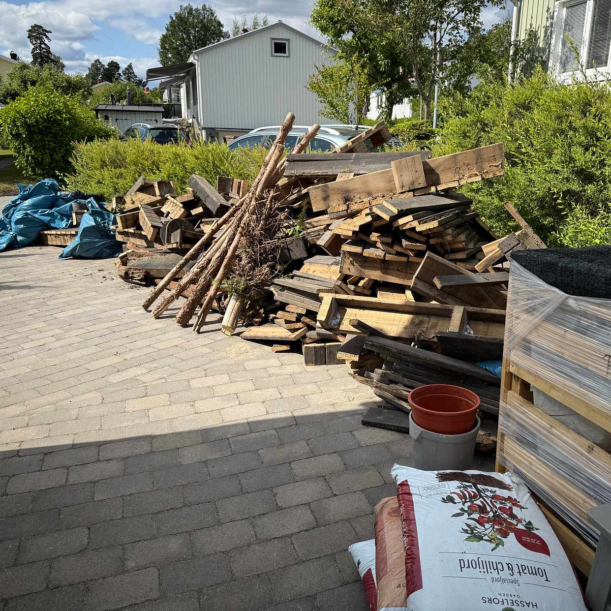 image of Garden waste, Wood et - Bromma