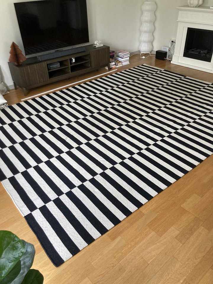 image of Matta - 250x350cm svart/v - 
