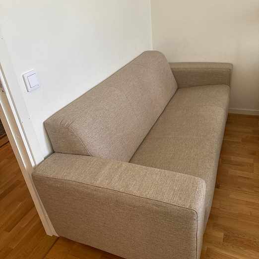 image of Beige soffa - Bro