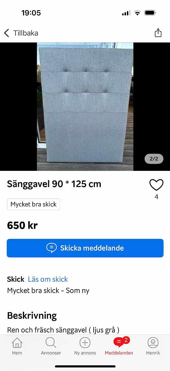 image of Sänggavel - 