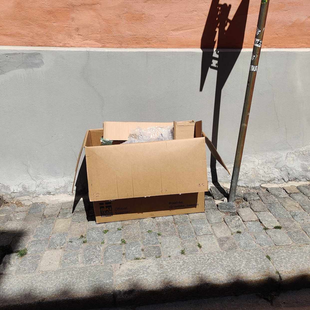 Emballage, kartong plast