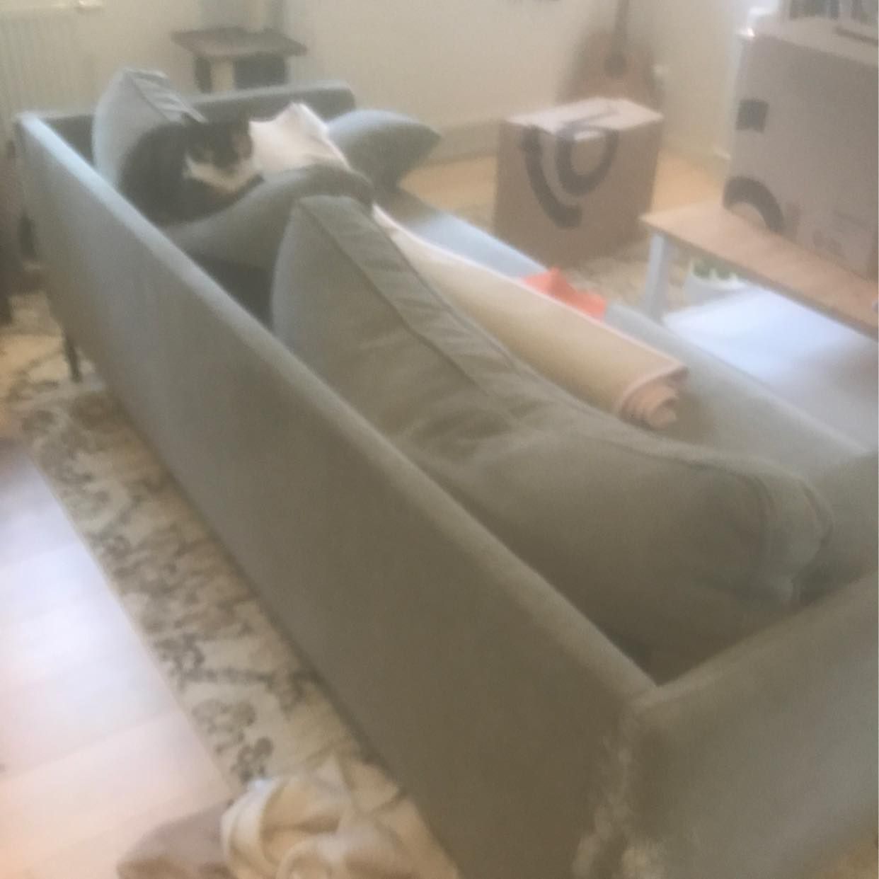 image of Recycling old sofa - Lidingö