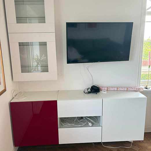 image of TV-bänk och matbord - Stocksund