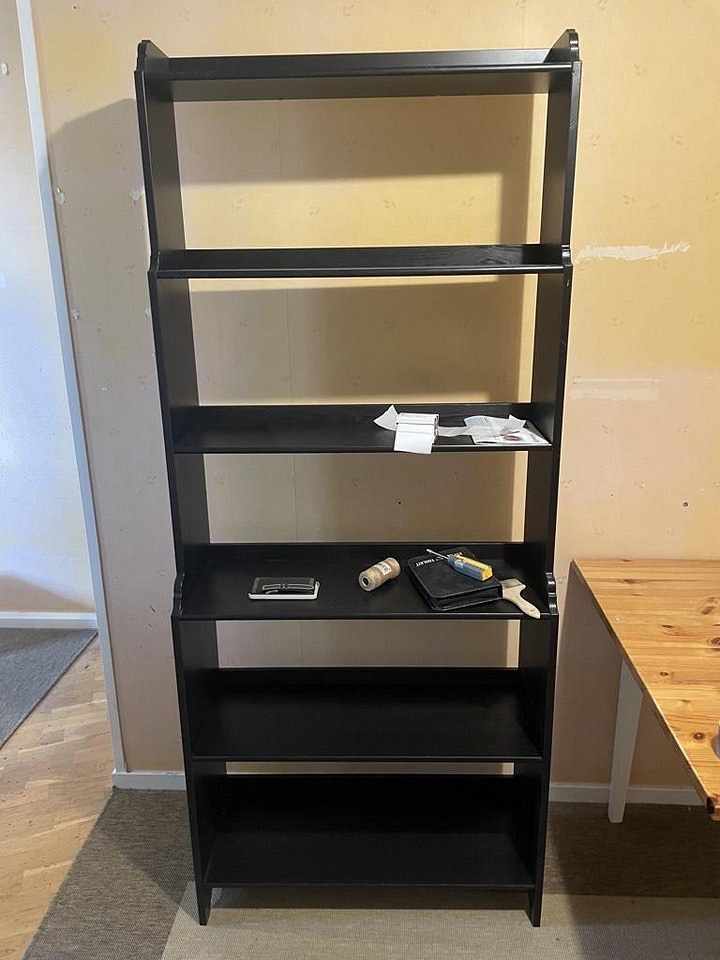 image of Bokhylla höj 190 cm bredd - 