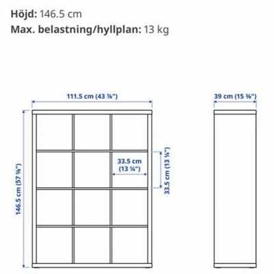 image of Transport av kallax-hylla - 
