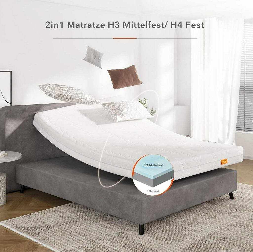 image of Madrass 160x200/ sängram - 