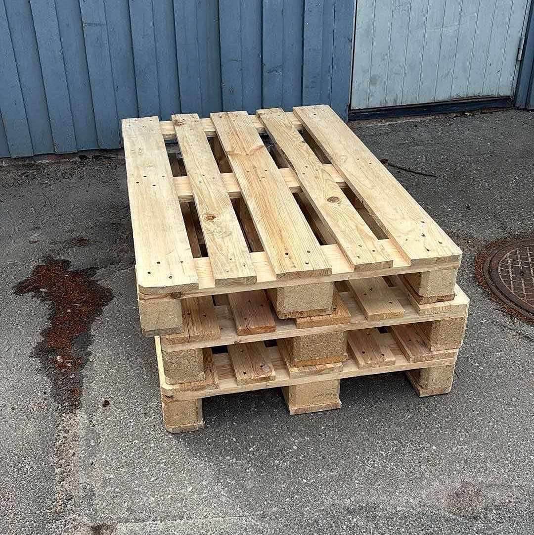 image of Hämta 3 eu-pallar - 
