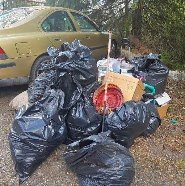 image of Blandat material för  åte - Värmdö