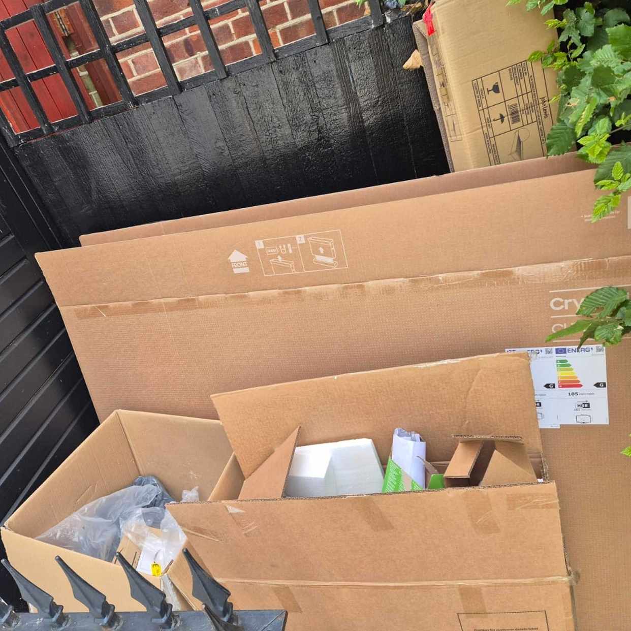 image of Cardboard and plastic - Richmond