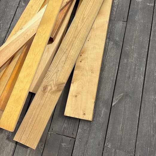 image of Wood and insulation - Vällingby