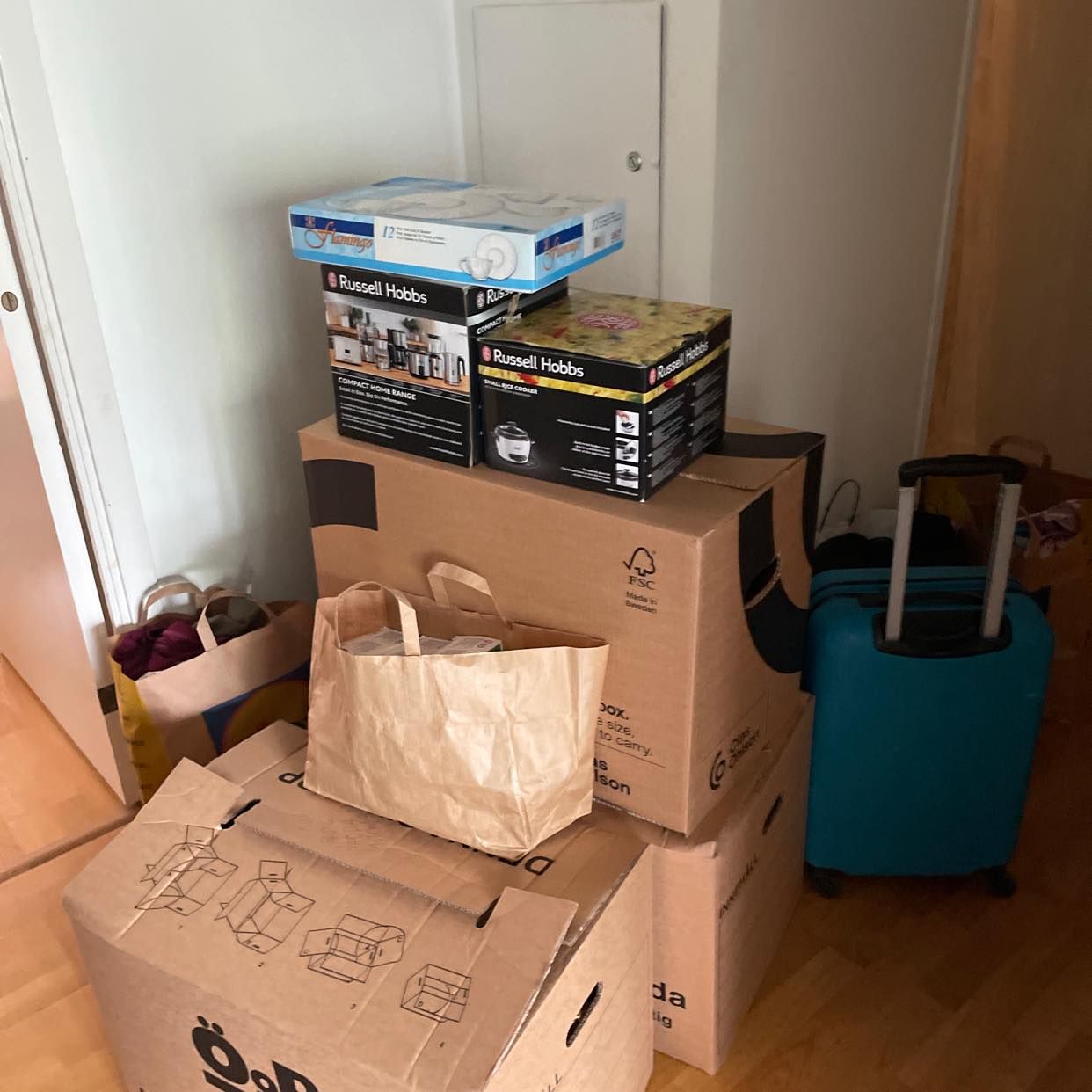 image of flytta bära säng o lådor - 