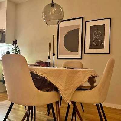 image of Bord och fyra stolar  - 