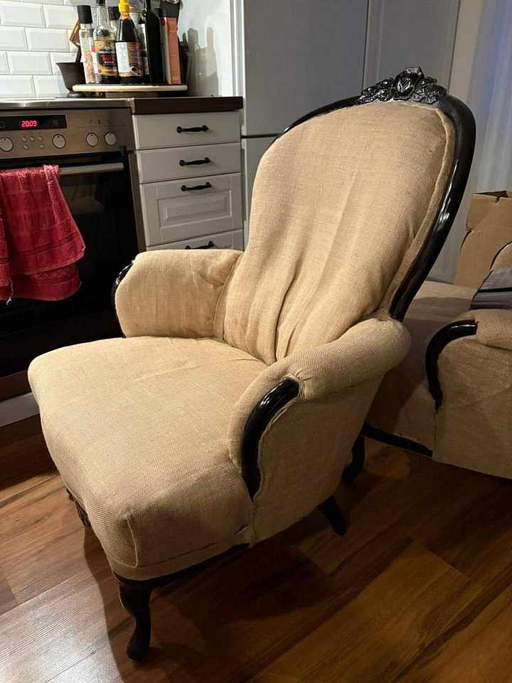 image of Rokoko fotölj - 