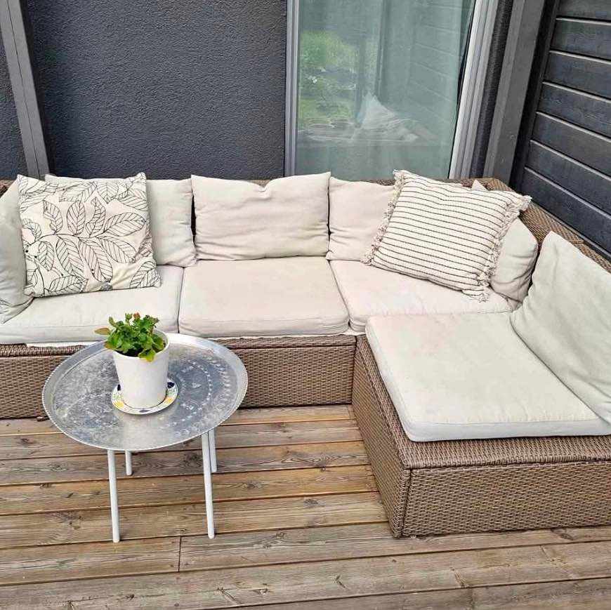 image of Flytta soffa + dynor - 
