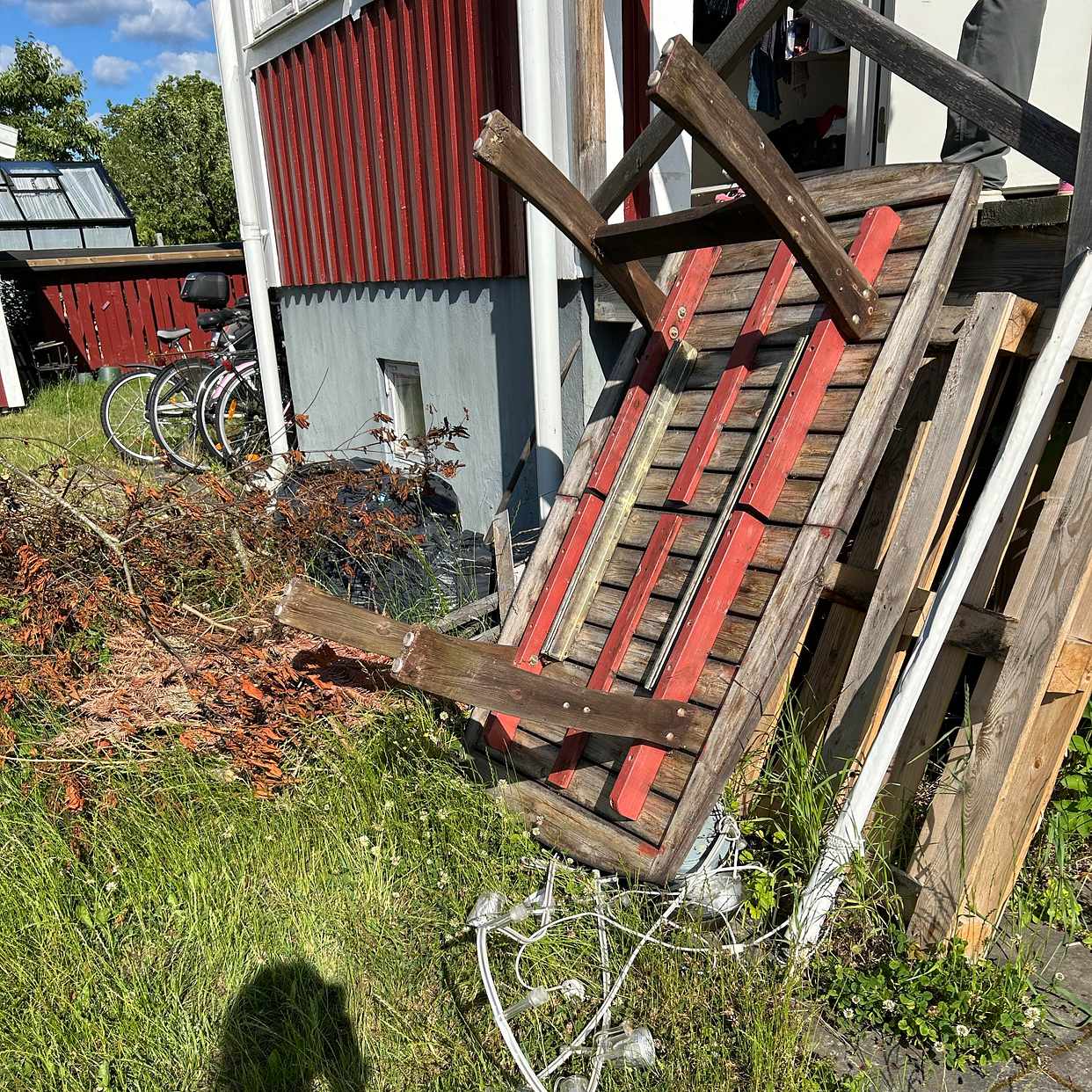image of Blandat skräp t återvinni - Segeltorp