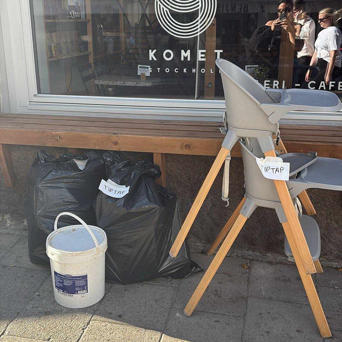 image of Chairs and packaging - Kungsholmen