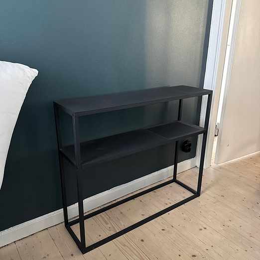 image of Sidobord Stål Svart - Göteborg