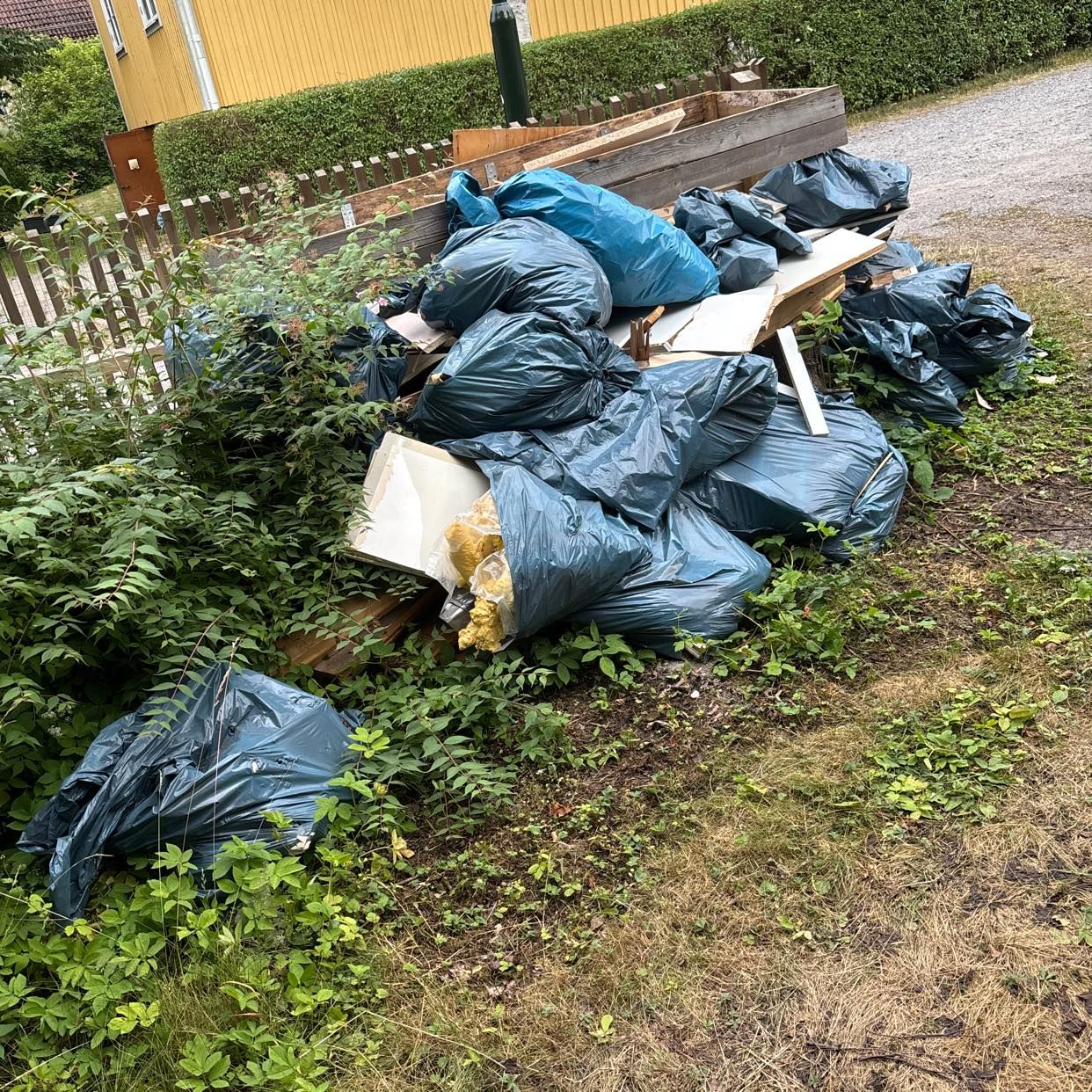 image of Byggavfall hushållsavfall - Hägersten