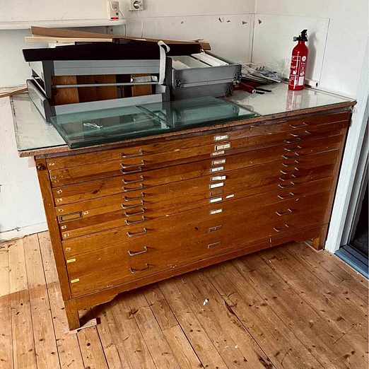 image of Arkivskåp /filing cabinet - Enskede Gård
