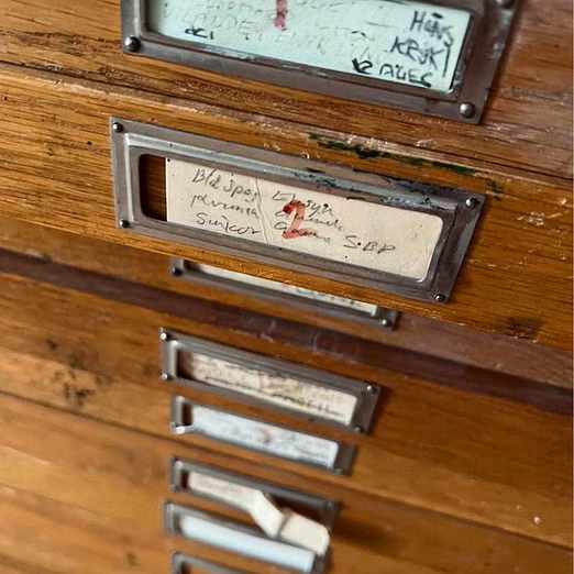 image of Arkivskåp /filing cabinet - Enskede Gård