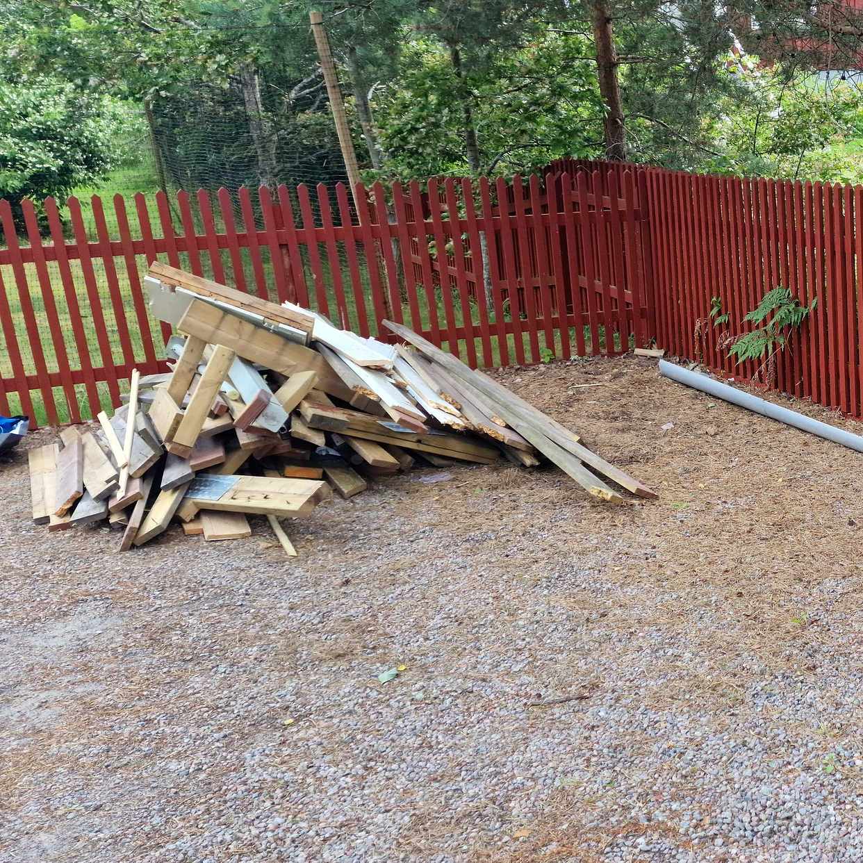 image of Wood from 12 sqm decking - Vaxholm