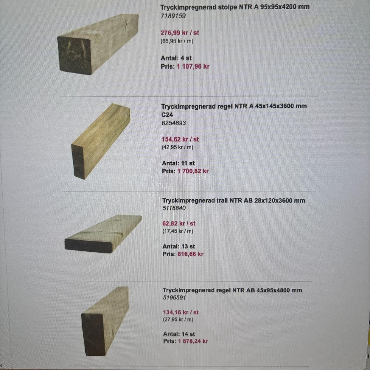 image of Transport byggmaterial - 