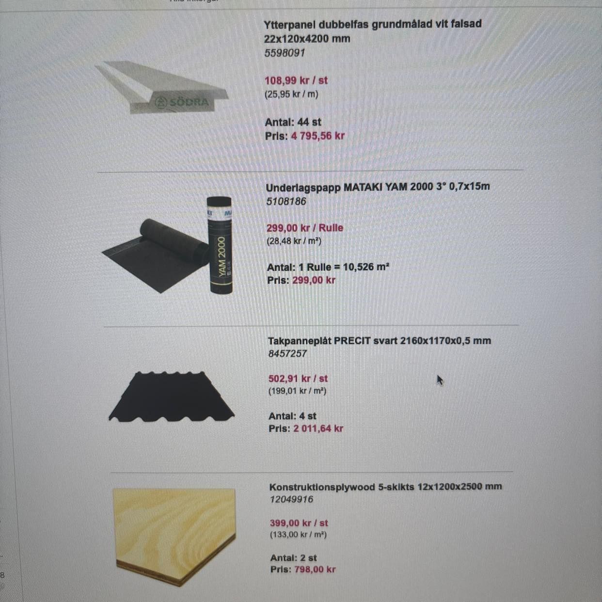 image of Transport byggmaterial - 