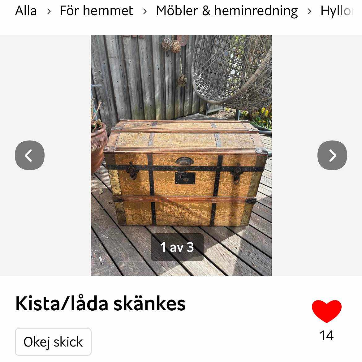 image of Hämtning av kista - 