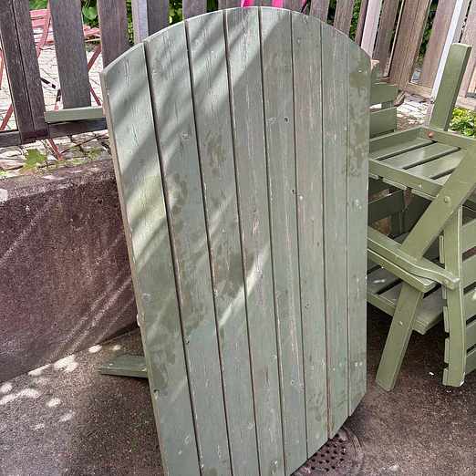 image of Utemöbler skänkes! - Göteborg