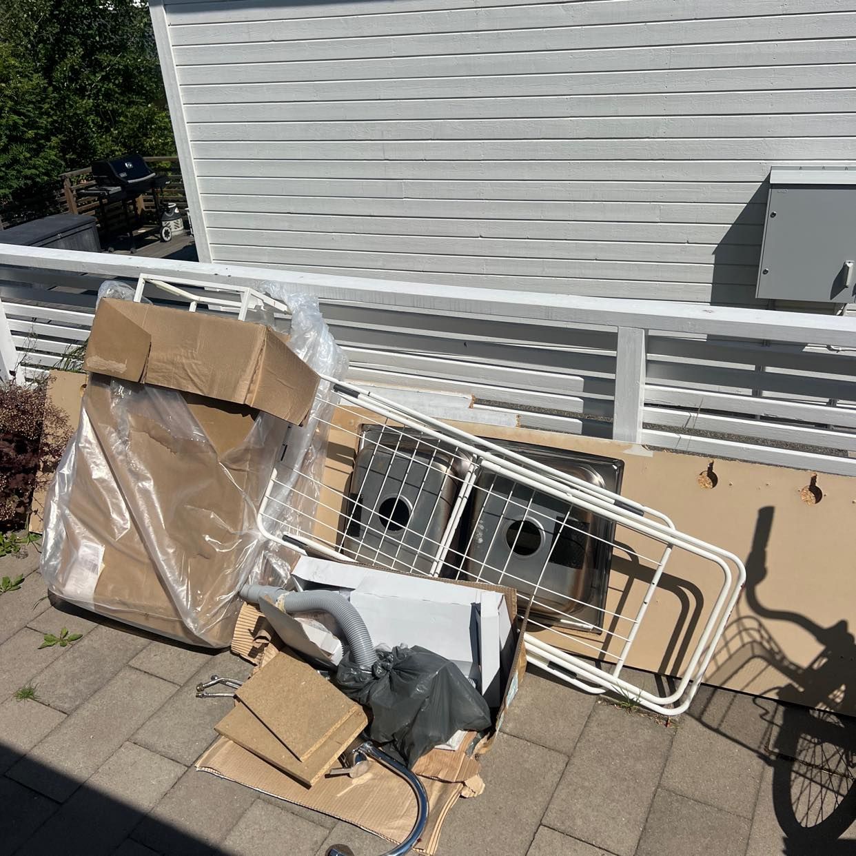 image of Byggmaterial från kök - Tyresö