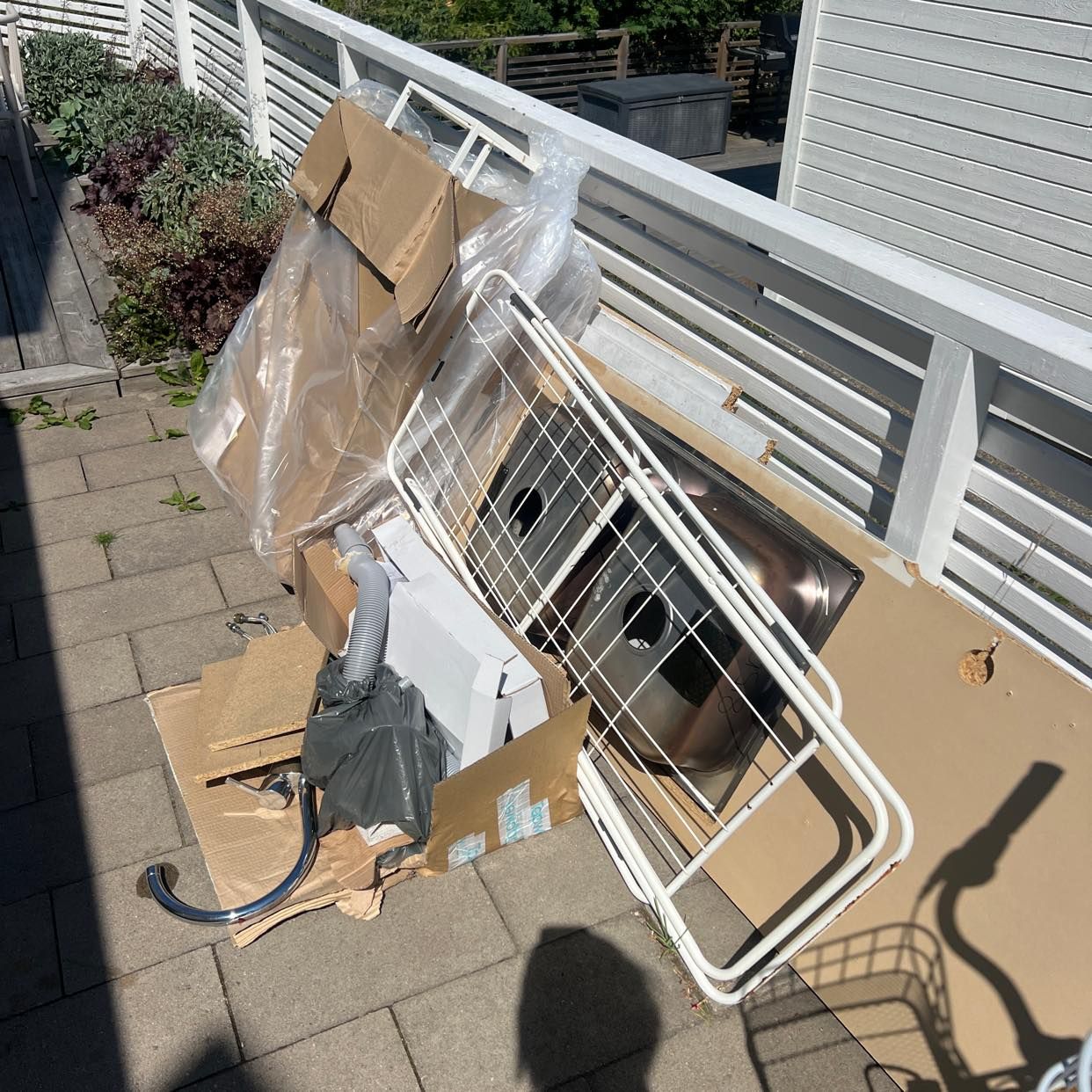 image of Byggmaterial från kök - Tyresö