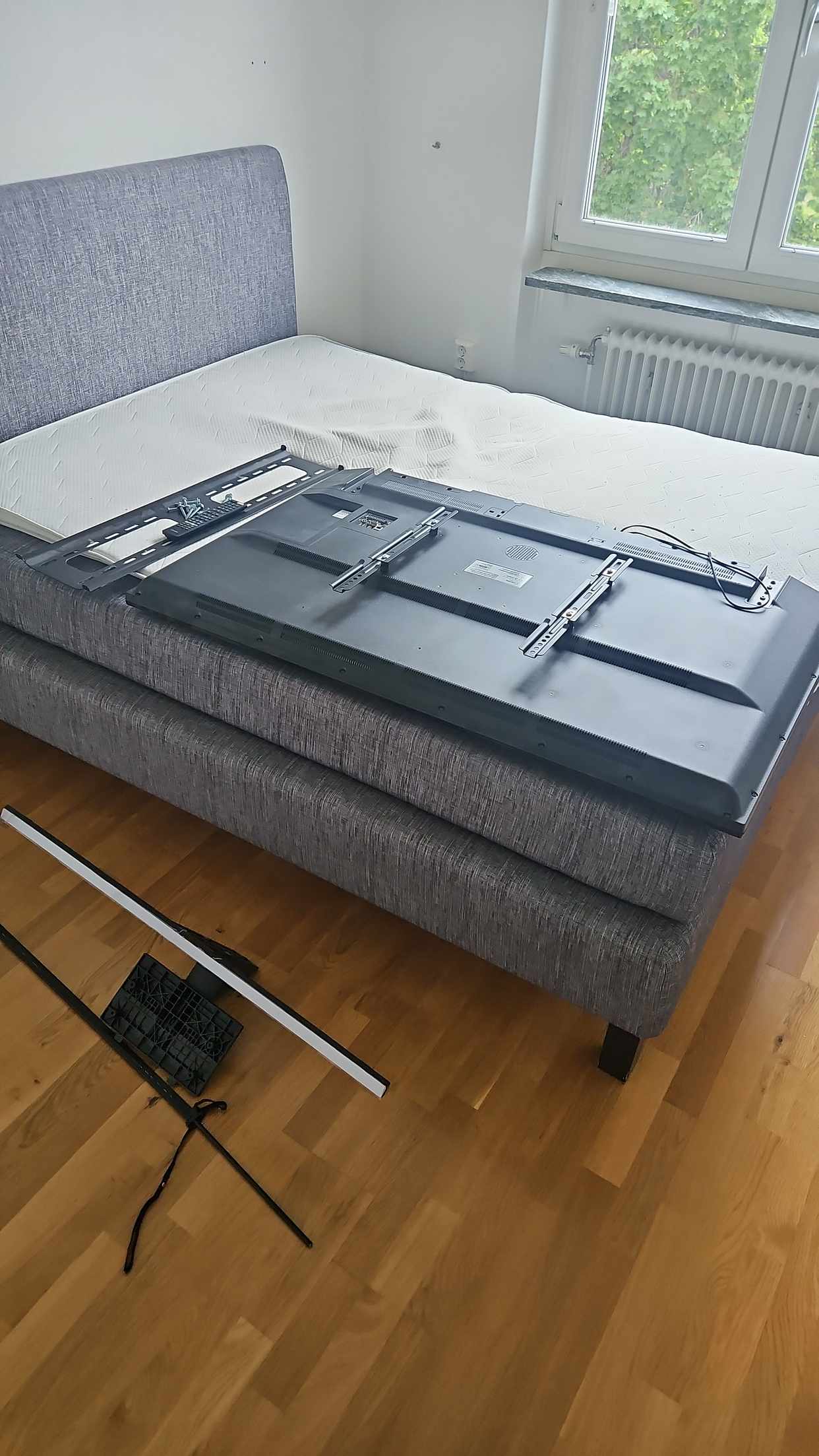 image of Tv och tv modul. - Hägersten
