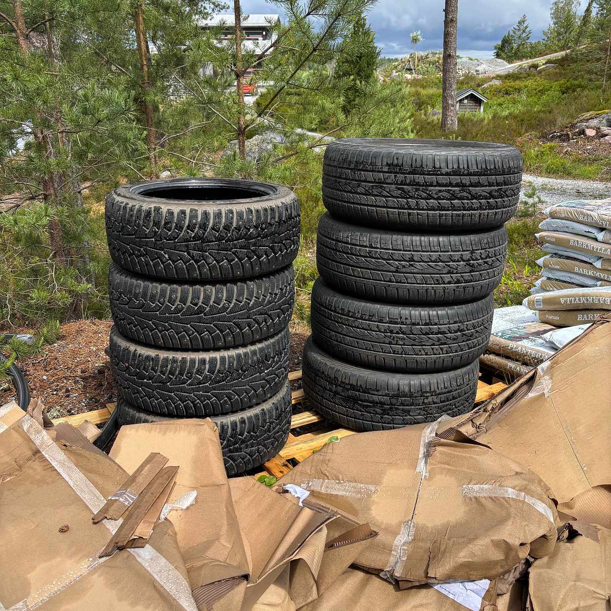 image of att köra bort bildäck – 8 - Värmdö