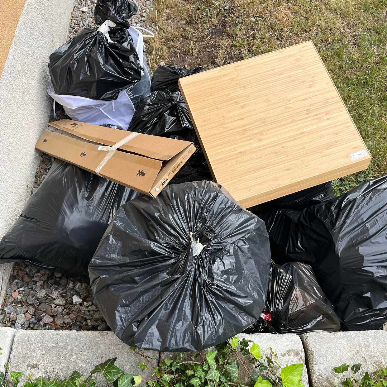 image of 5 sopsäckar 5 avfallspåse - Kungsholmen
