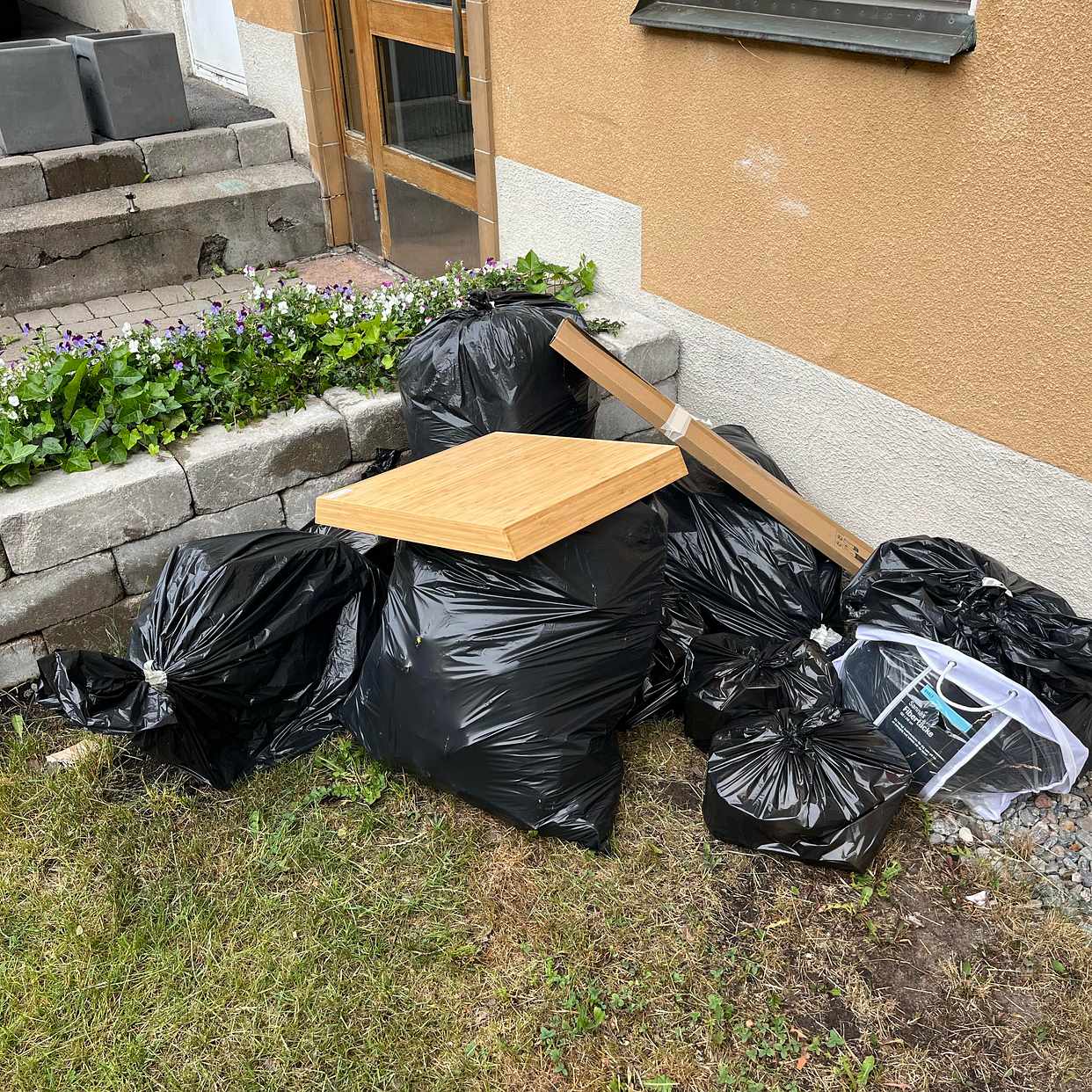image of 5 sopsäckar 5 avfallspåse - Kungsholmen