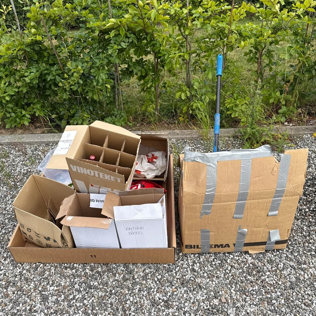image of bortforsling av skräp - Staffanstorp