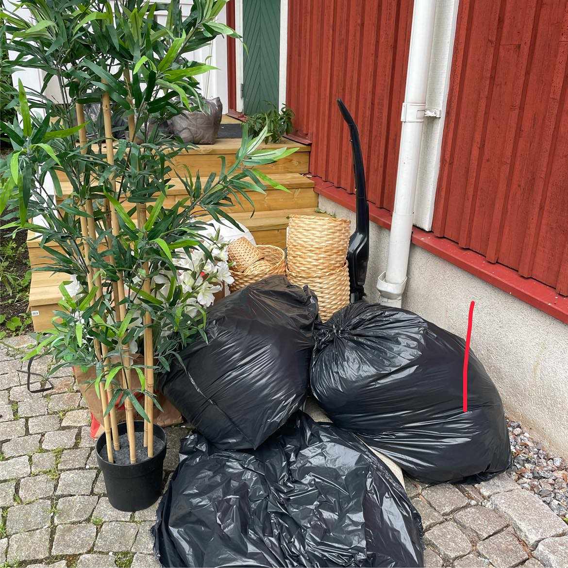 image of Till återvinningsstation - Lidingö