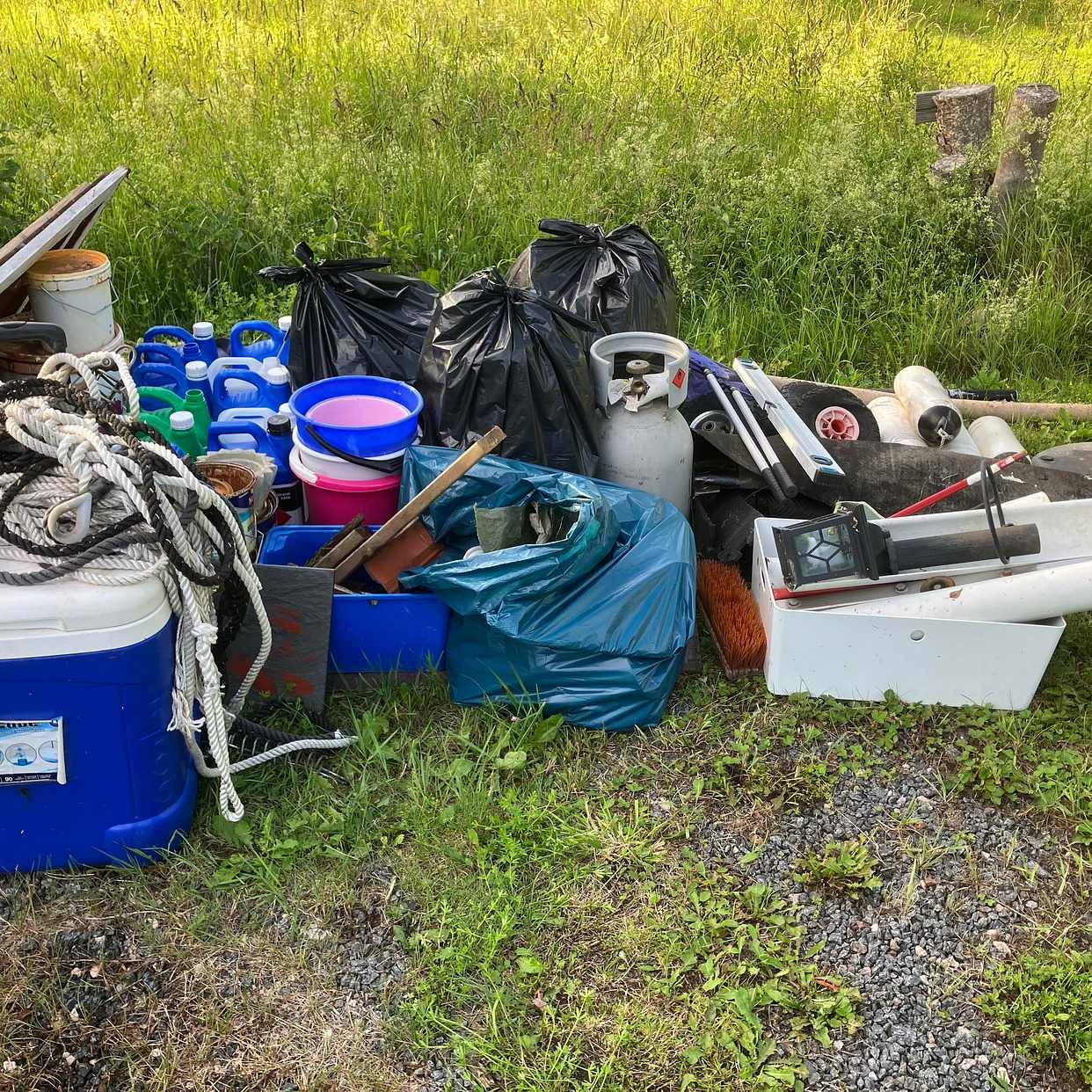 image of Köra till återvinningen - Väddö