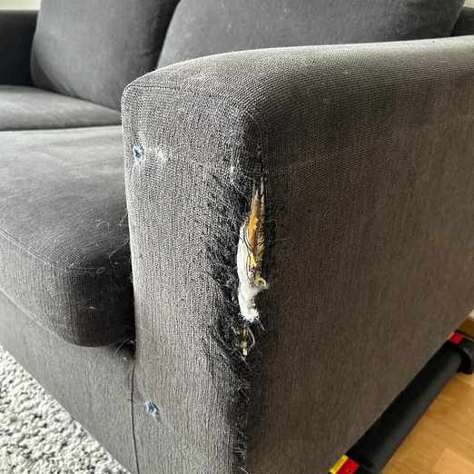 image of 2-sits sofa gratis - Göteborg