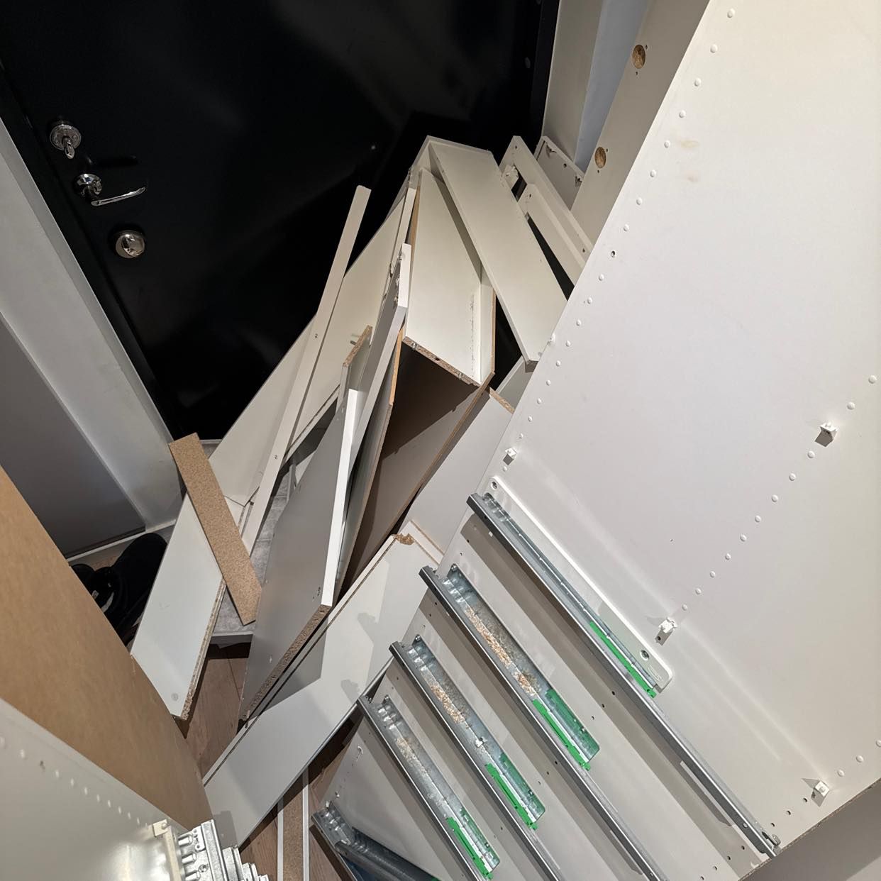image of En ikea garderob - Stockholm