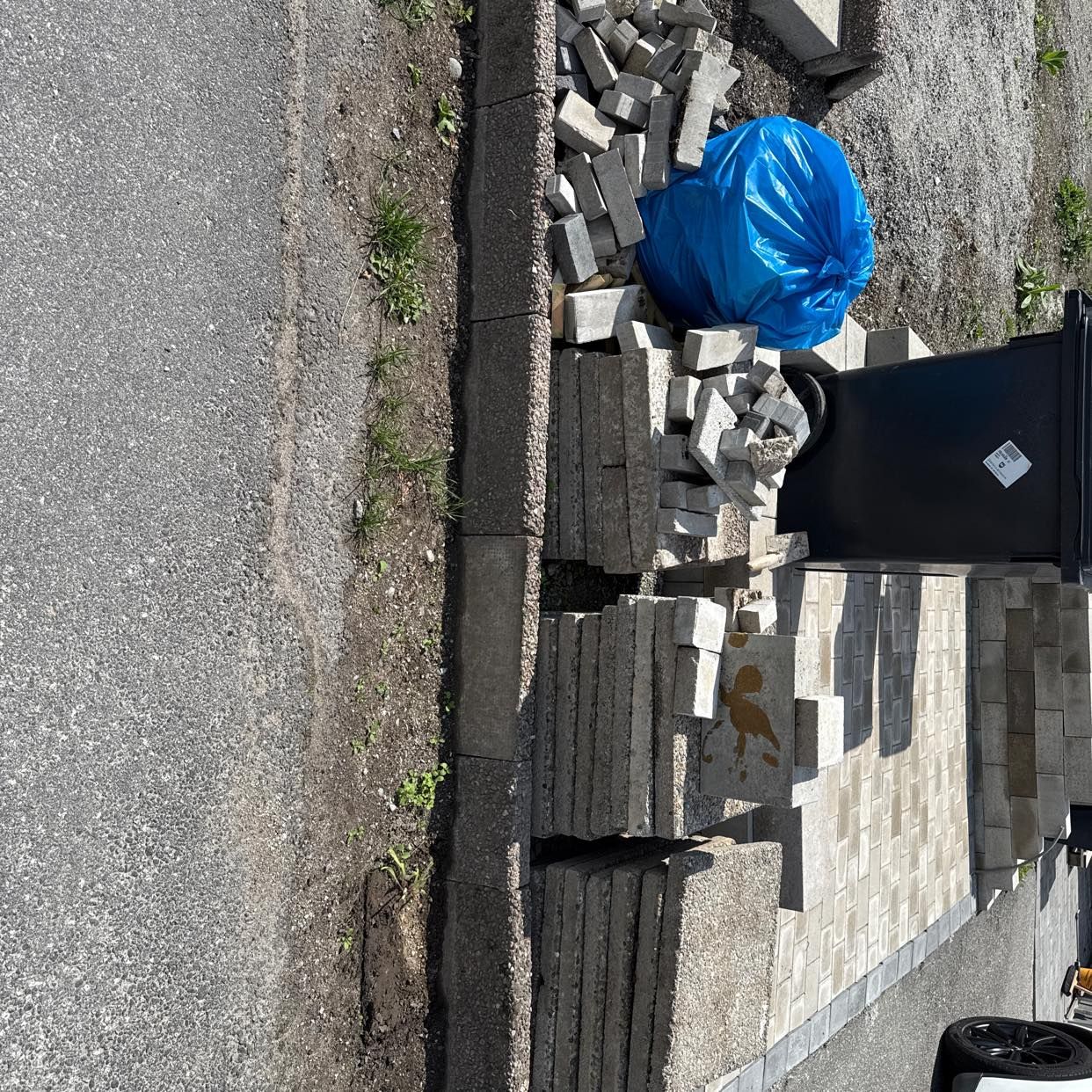 image of bortforsling av marksten - Järfälla