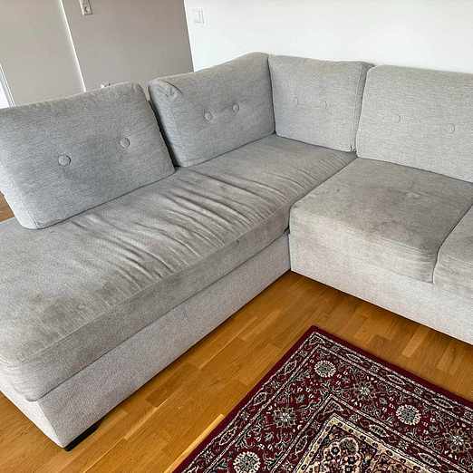 image of Grey Corner Sofa - Bandhagen