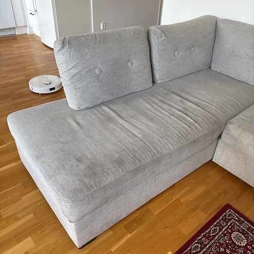 image of Grey Corner Sofa - Bandhagen