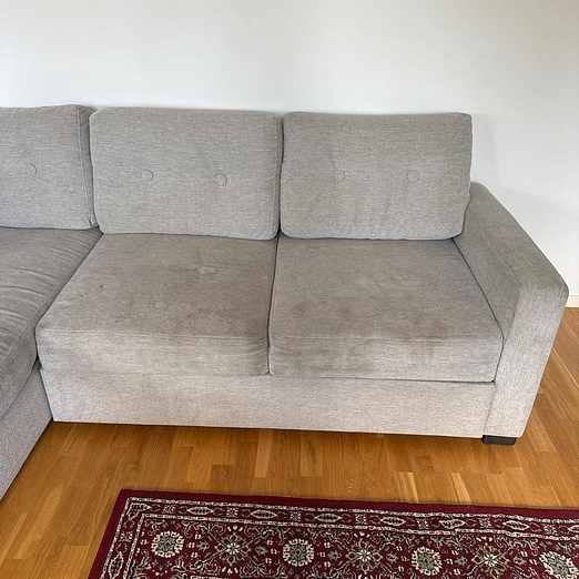 image of Grey Corner Sofa - Bandhagen