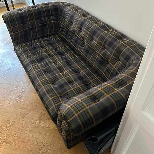 image of Soffa i rutmönster - Stockholm