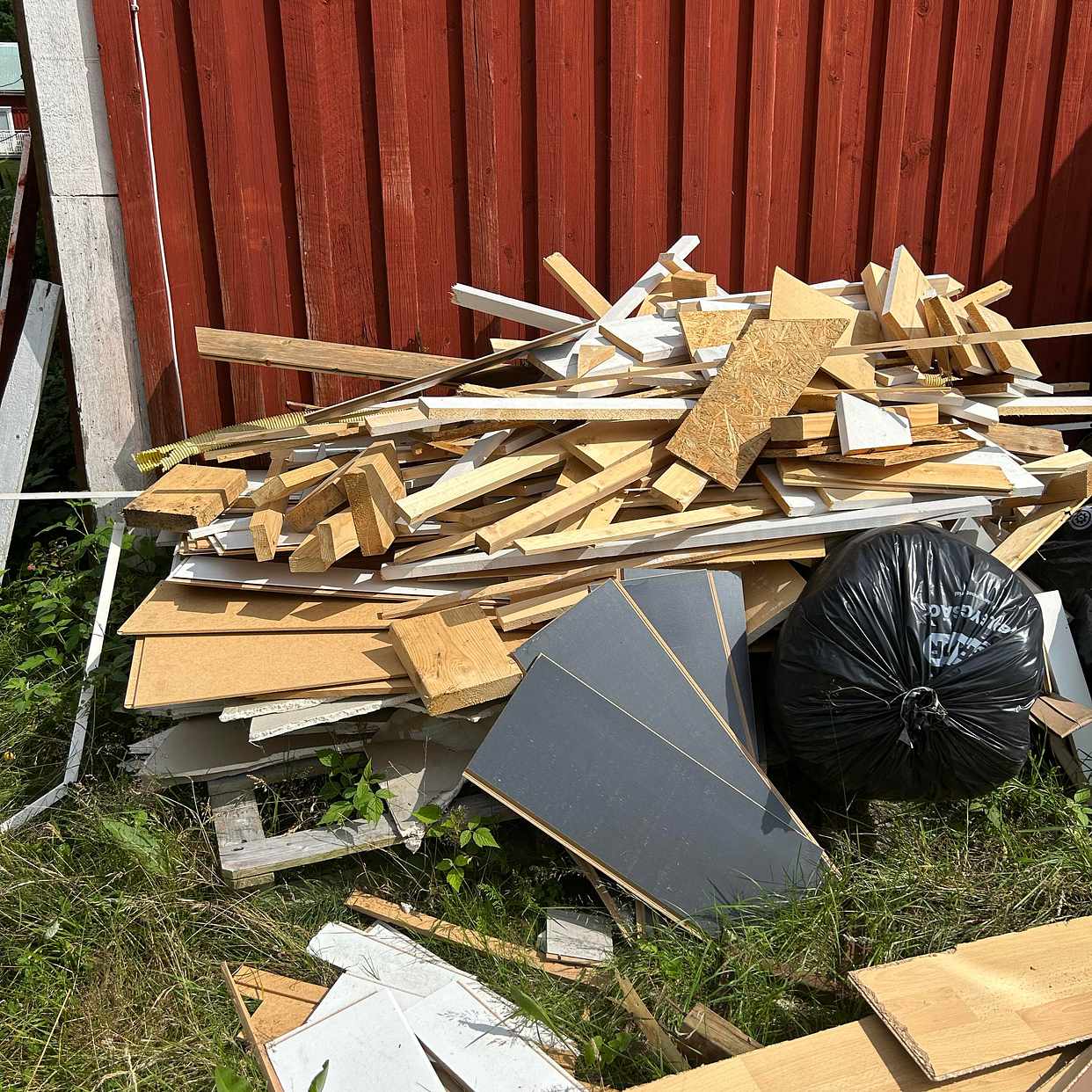 image of Material till återvinning - Förlanda