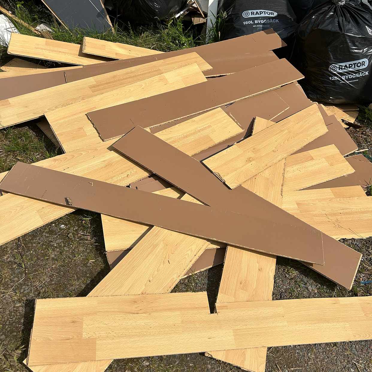 image of Material till återvinning - Förlanda